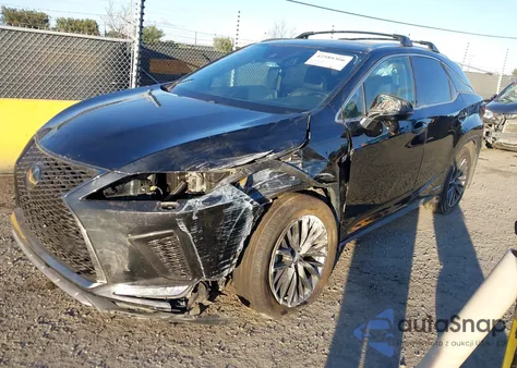 2020 Lexus Rx 450H F Sport Performance z USA, uszkodzony, nr VIN 2T2YGMDA9LC044416